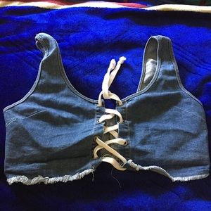 Fashion nova jean top